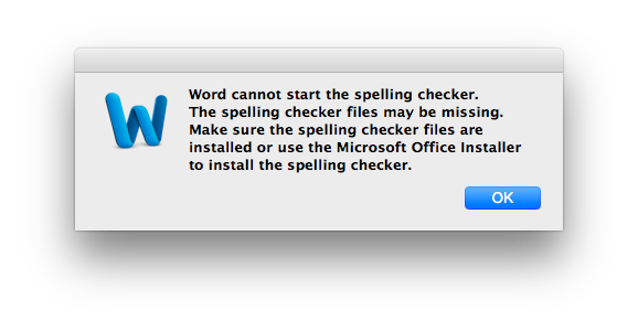 microsoft spell checker for mac
